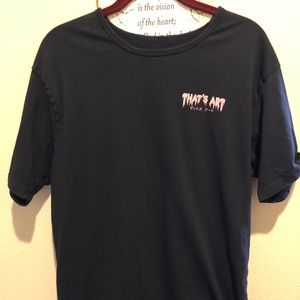 Black Scoop Tee -great condition